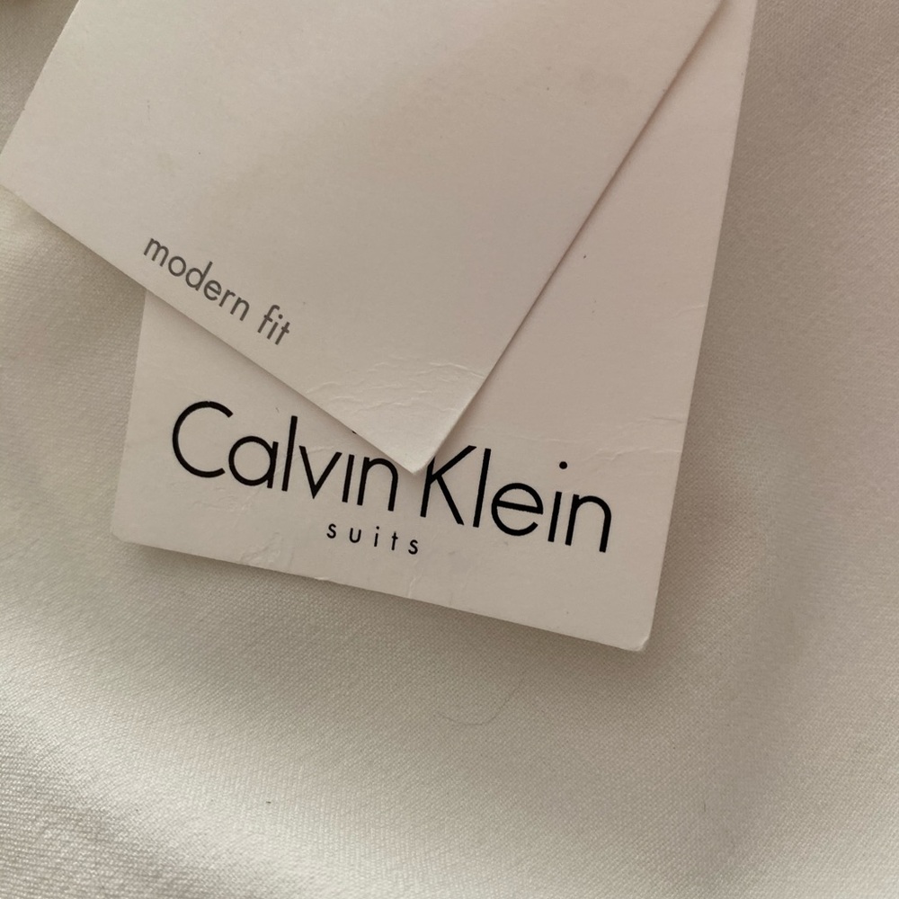 Calvin Klein Cream Trousers - Picture 5 of 6